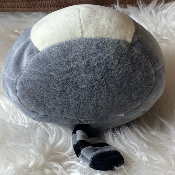 Squishmallows Raccoon Stuffed Animal Gray and Black - Picture 5 of 7